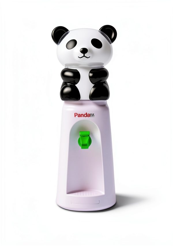 7UYUU Panda Water Dispenser Plastic Cute Design Personal Use-4