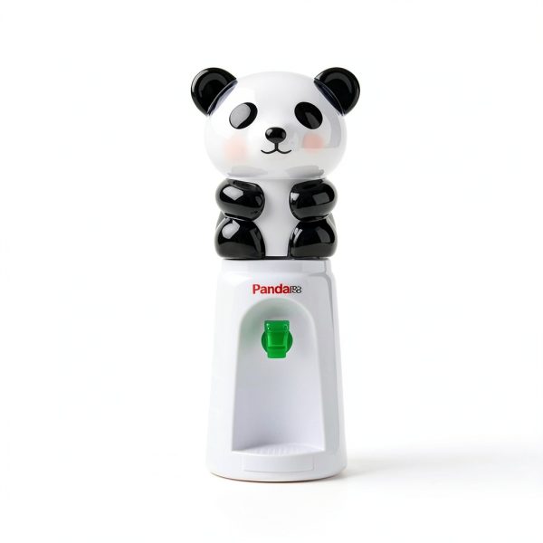 7UYUU Panda Water Dispenser Plastic Cute Design Personal Use-3