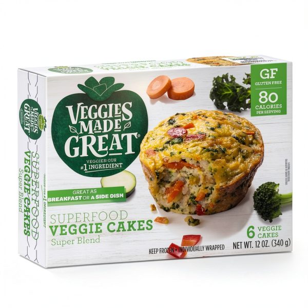 Veggie Mini Cakes New Classic Cooking Frozen 72oz-0