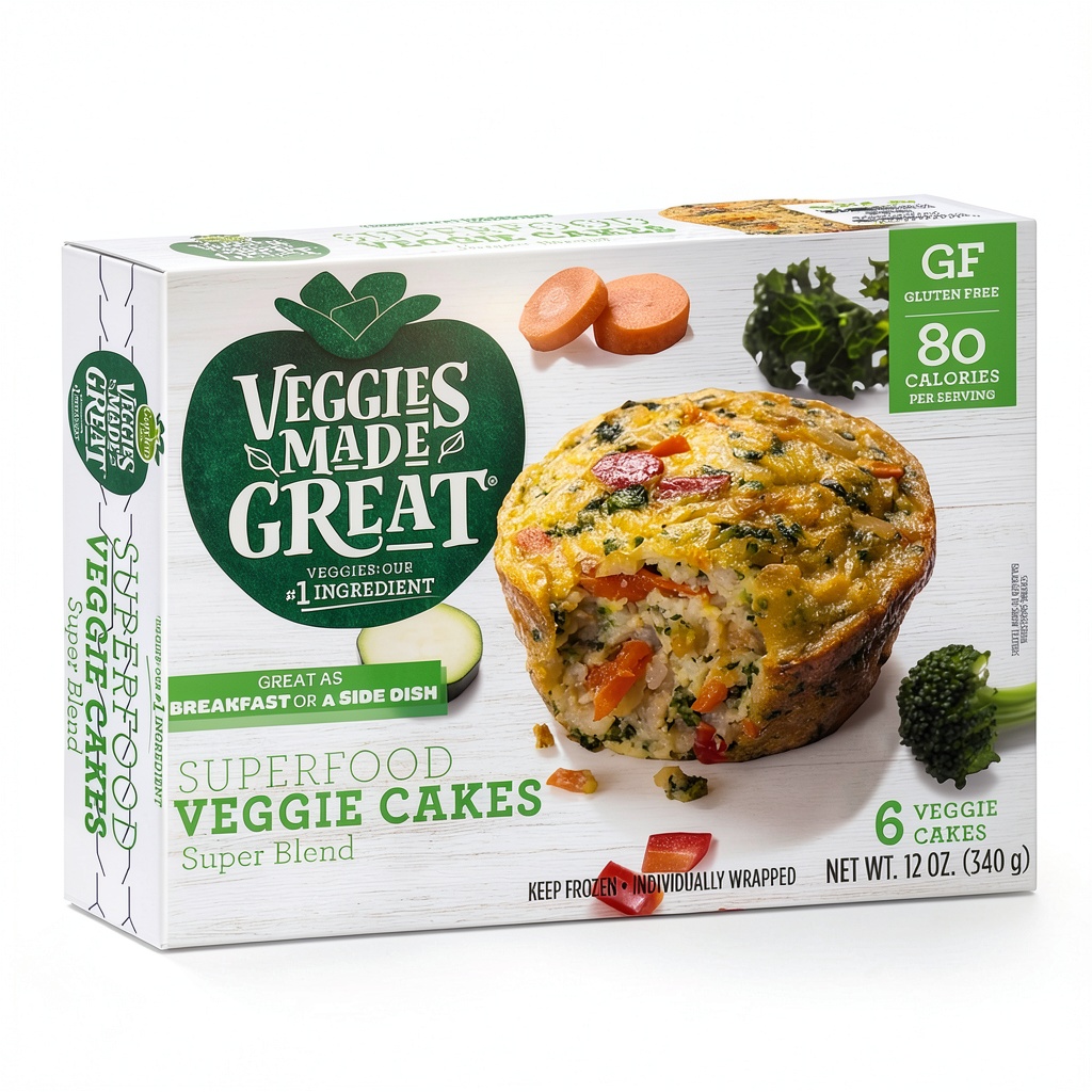 Veggie mini cakes being microwaved in a kitchen