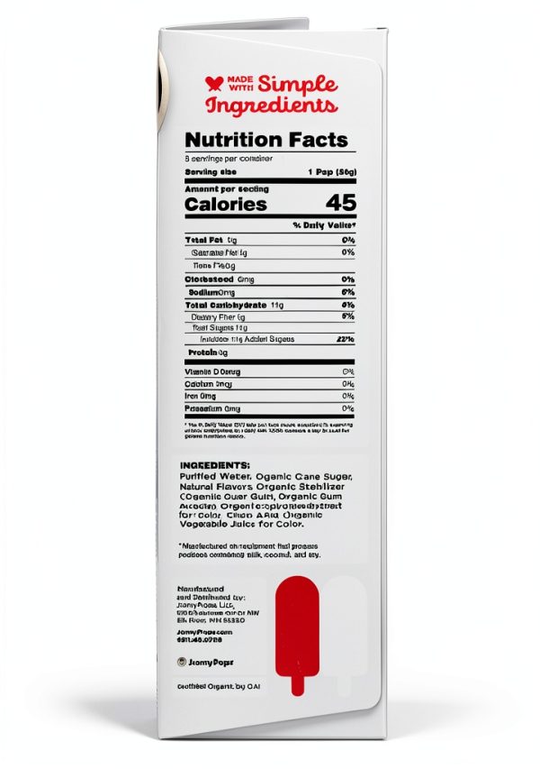 JONNYPOPS Frozen Desserts No Hydrogenated Fats Healthy Treat-1