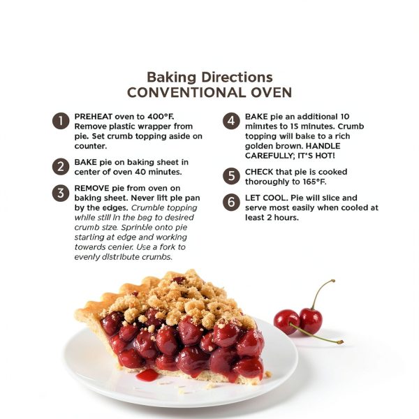 Marie Callenders Cherry Crunch Pie Frozen Dessert-5