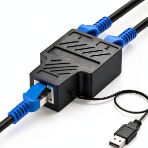 Ethernet Splitter by Pushua for Laptop Network Adapters-0