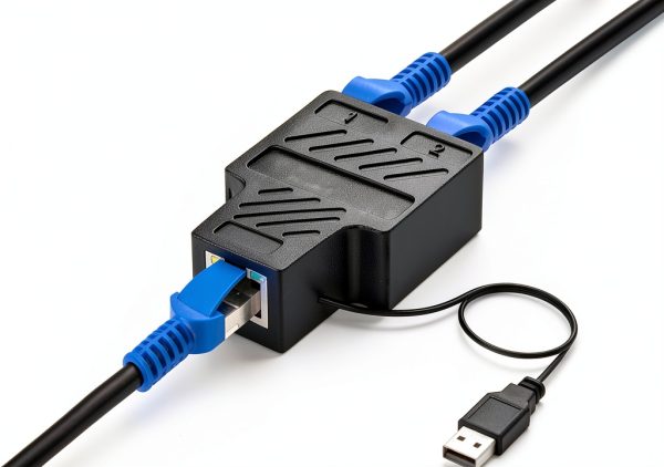 Ethernet Splitter by Pushua for Laptop Network Adapters-0