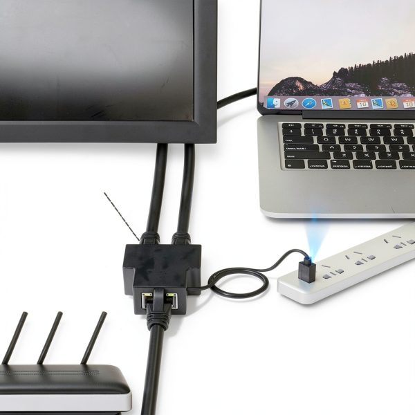 Ethernet Splitter by Pushua for Laptop Network Adapters-2