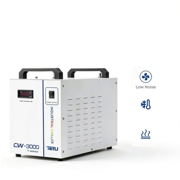 Cloudray CW-3000 Water Chiller CO2 Laser Cooling Stainless-4