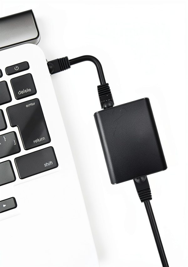 FUNZING Gigabit Ethernet Splitter 1 to 2 for Laptops-3