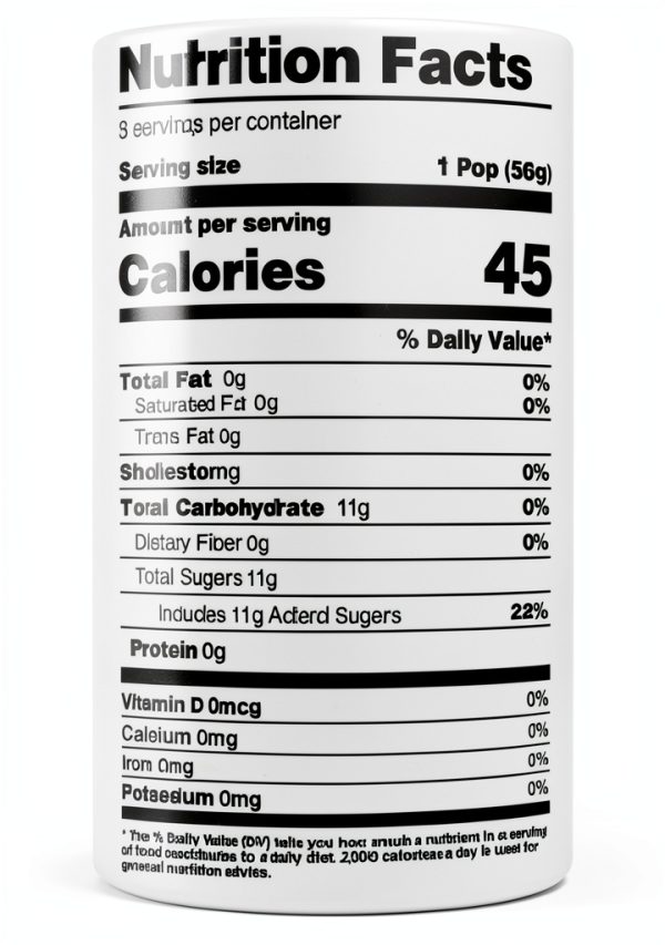 JONNYPOPS Frozen Desserts No Hydrogenated Fats Healthy Treat-7