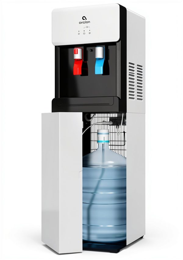 Avalon Water Cooler Dispenser Hot Cold Bottom Loading White-0