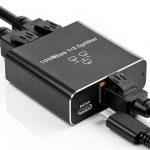 Ethernet Splitter 1to2 by C&N for Laptop Network Adapters-0
