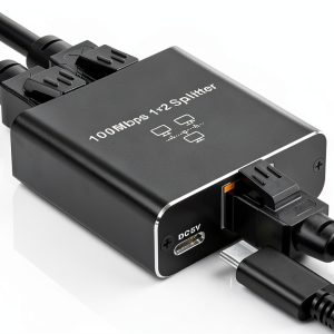 Ethernet Splitter 1to2 by C&N for Laptop Network Adapters-0