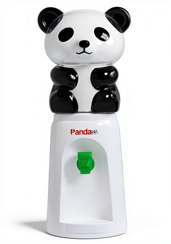 7UYUU Panda Water Dispenser Plastic Cute Design Personal Use-0