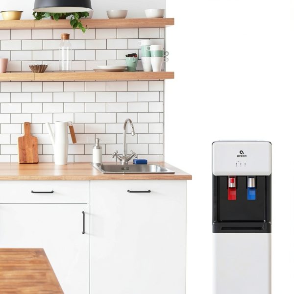 Avalon Water Cooler Dispenser Hot Cold Bottom Loading White-5