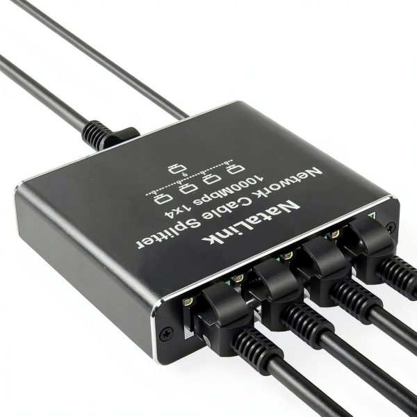 NataLink Network Splitter 1 to 4 RJ45 Ethernet-0