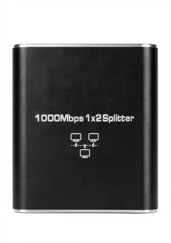 Yoidesu Ethernet Splitter 2 Port Aluminum 1000Mbps-2