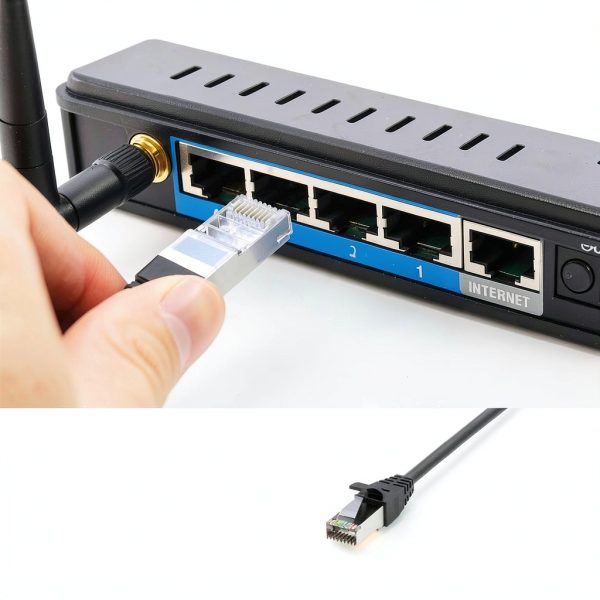 DESOFICON RJ45 Ethernet Splitter 1 to 4 for Laptops-5