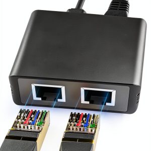Gigabit Ethernet Splitter by Boliyang 1 To 2 Model-0