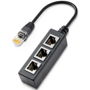 RJ45 Ethernet Splitter Ankky 1 to 3 Port-0