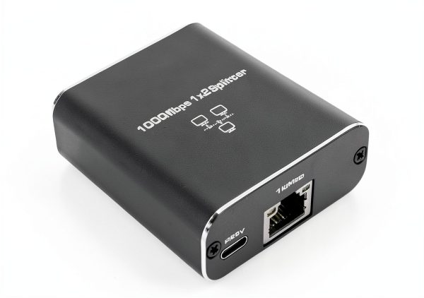 Yoidesu Ethernet Splitter 2 Port Aluminum 1000Mbps-5