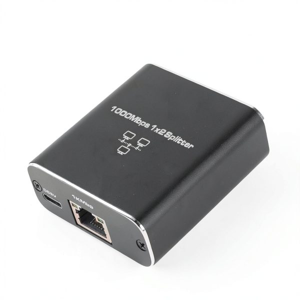Yoidesu Ethernet Splitter 2 Port Aluminum 1000Mbps-3