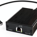 Thunderbolt 3 Ethernet Adapter Sonnet 10GbE Black-0