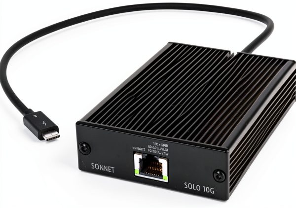 Thunderbolt 3 Ethernet Adapter Sonnet 10GbE Black-0