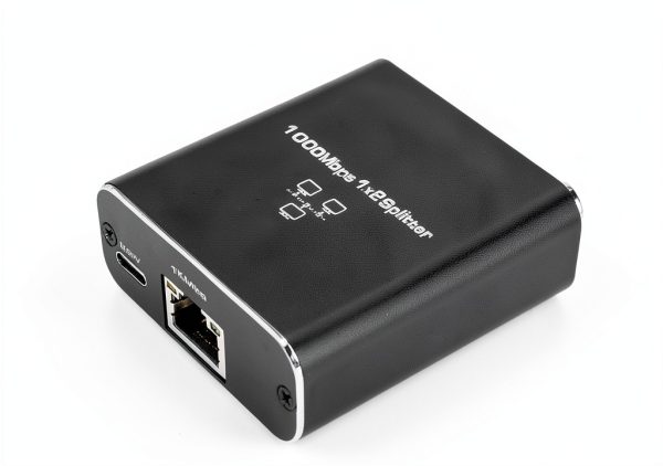Yoidesu Ethernet Splitter 2 Port Aluminum 1000Mbps-6