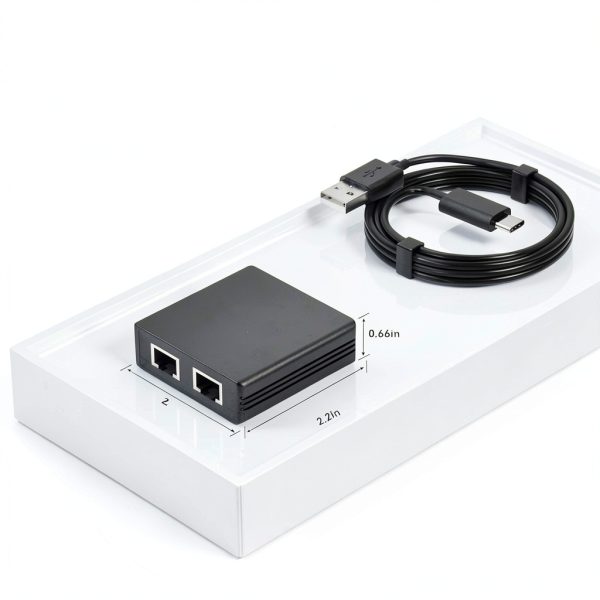 Gigabit Ethernet Splitter by Boliyang 1 To 2 Model-5
