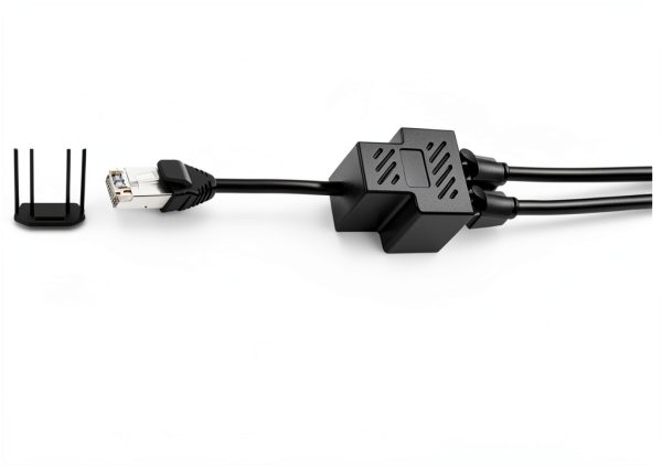 RJ45 Ethernet Splitter MVBOONE 1 to 2 Gold Plated Copper Design-5