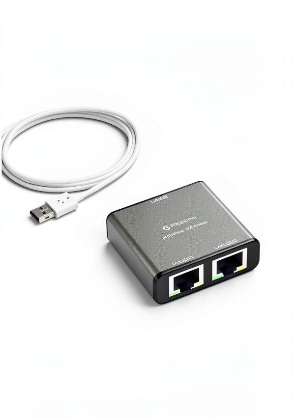 Ethernet Splitter Reborn Gigabit 1 to 2 RJ45 Adapter Aluminum-6