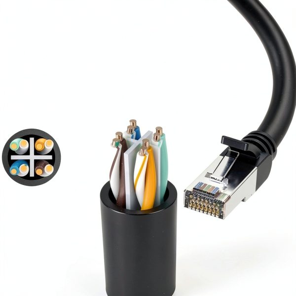 RJ45 Ethernet Splitter MVBOONE 1 to 2 Gold Plated Copper Design-8