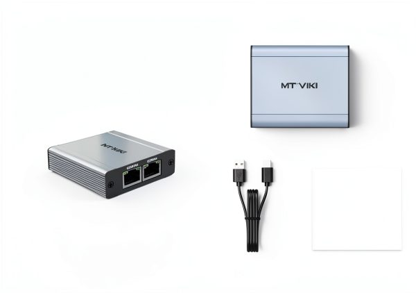 Ethernet Splitter 1 to 2 MT VIKI Gigabit Adapter with USB C Power-5